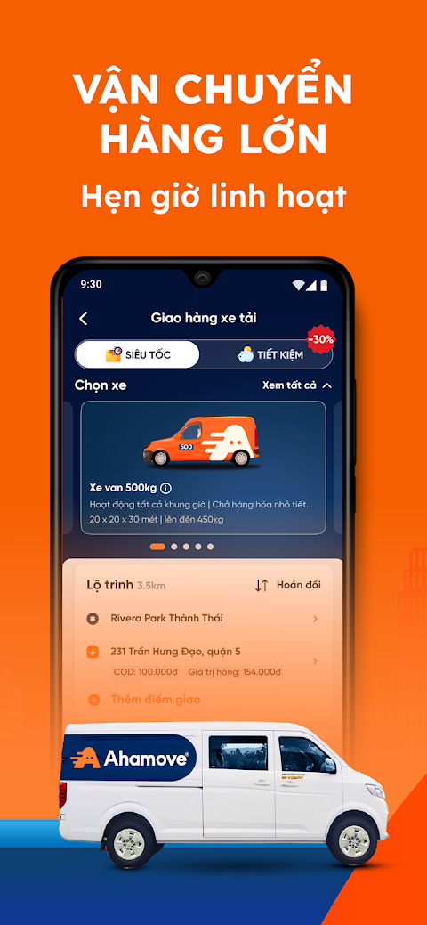 Ảnh chụp màn hình Ahamove 4