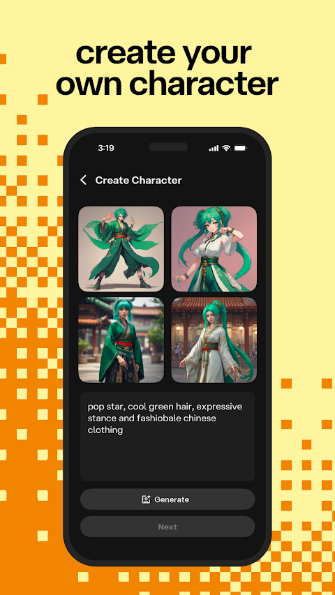 Ảnh chụp màn hình Character.AI 2