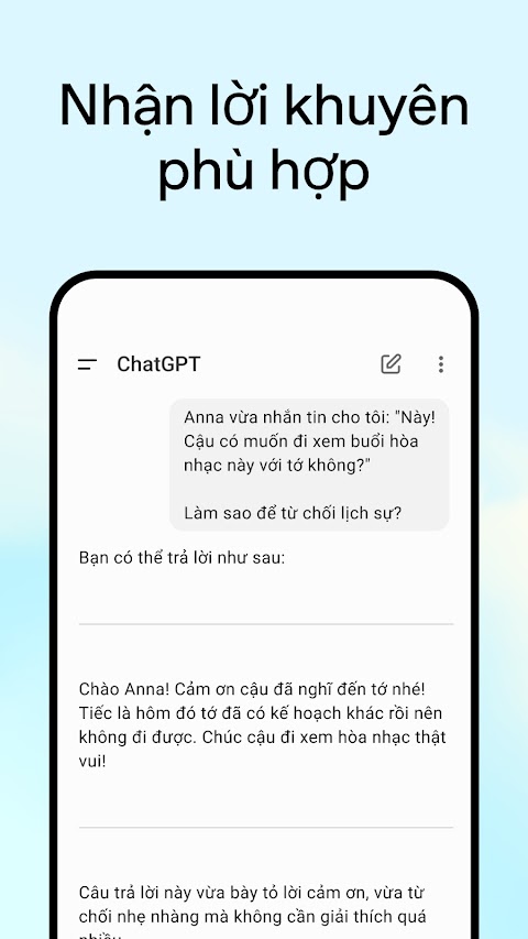 Ảnh chụp màn hình ChatGPT 5