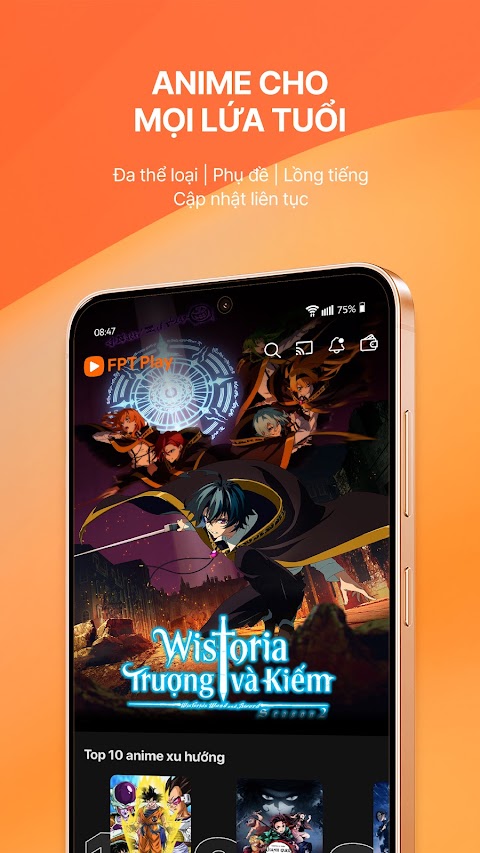 Ảnh chụp màn hình FPT Play 3