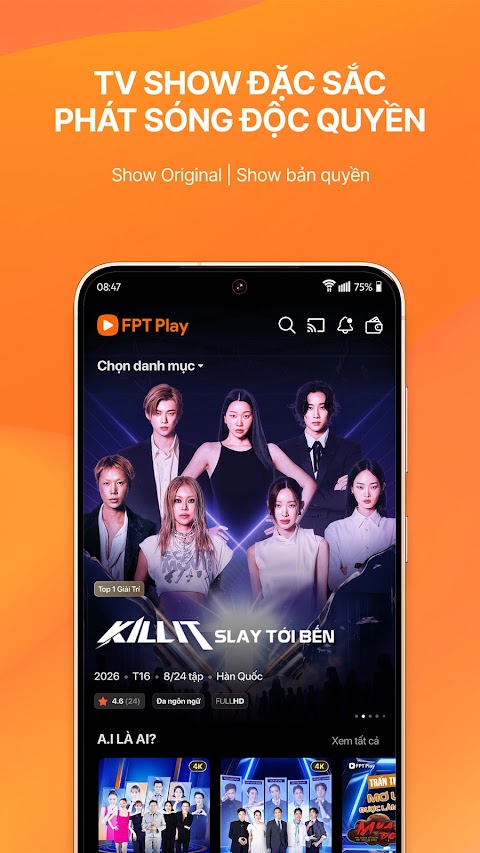 Ảnh chụp màn hình FPT Play 5