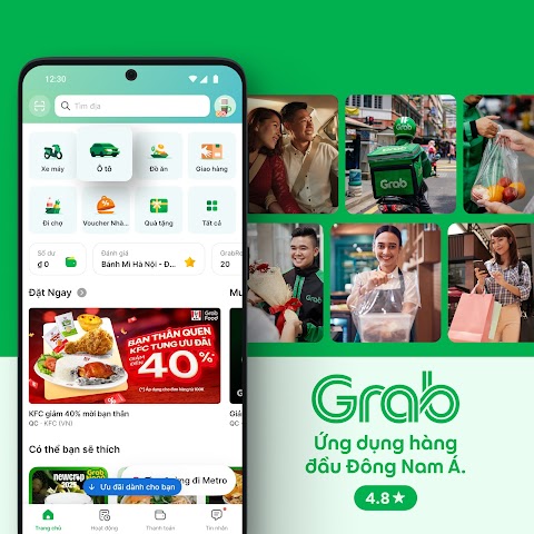 Ảnh chụp màn hình Grab 1