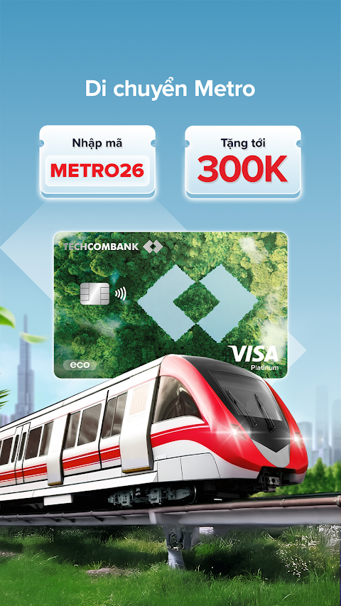 Ảnh chụp màn hình Techcombank Mobile 2
