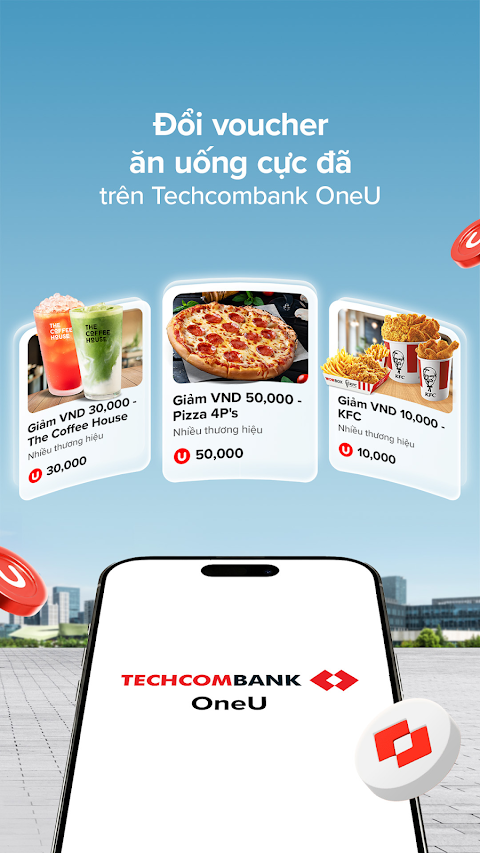 Ảnh chụp màn hình Techcombank Mobile 5