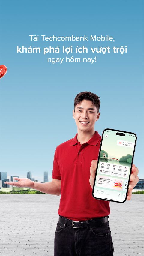Ảnh chụp màn hình Techcombank Mobile 6