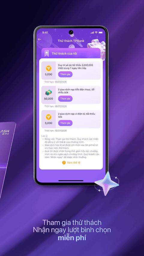 Ảnh chụp màn hình TPBank Mobile 4