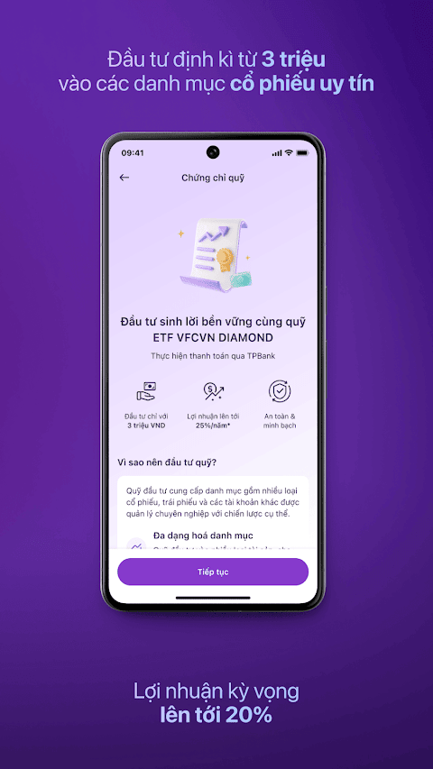 Ảnh chụp màn hình TPBank Mobile 6