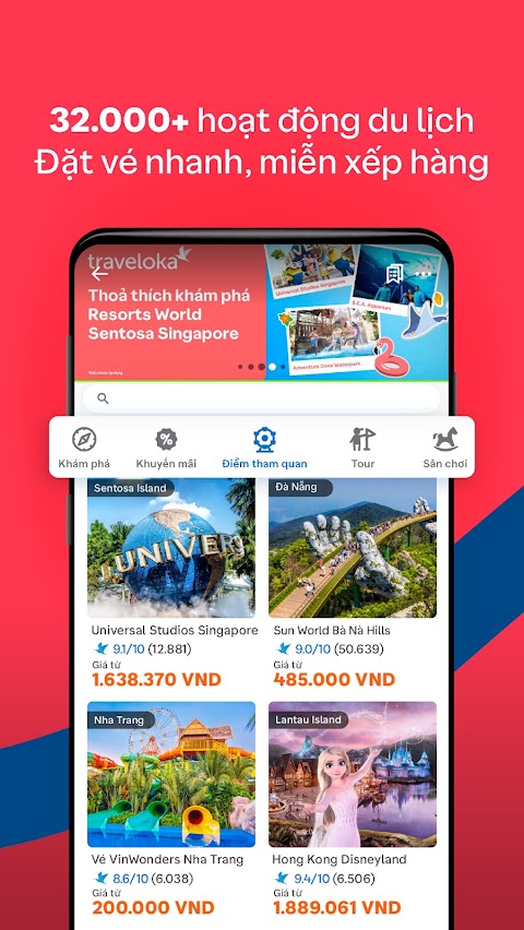 Ảnh chụp màn hình Traveloka 4