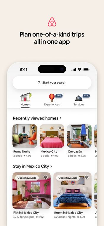 Ảnh chụp màn hình Airbnb 1