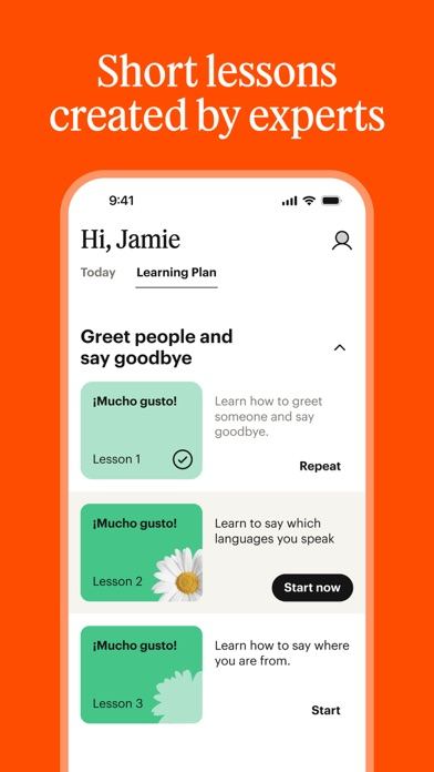 Ảnh chụp màn hình Babbel 3