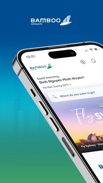 Ảnh chụp màn hình Bamboo Airways 1