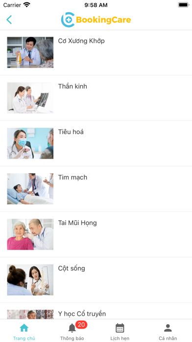 Ảnh chụp màn hình BookingCare 3