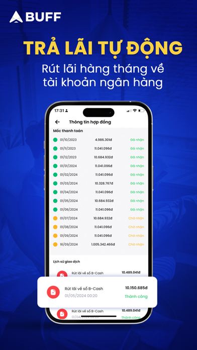 Ảnh chụp màn hình BUFF - Đầu tư và Tích luỹ 2