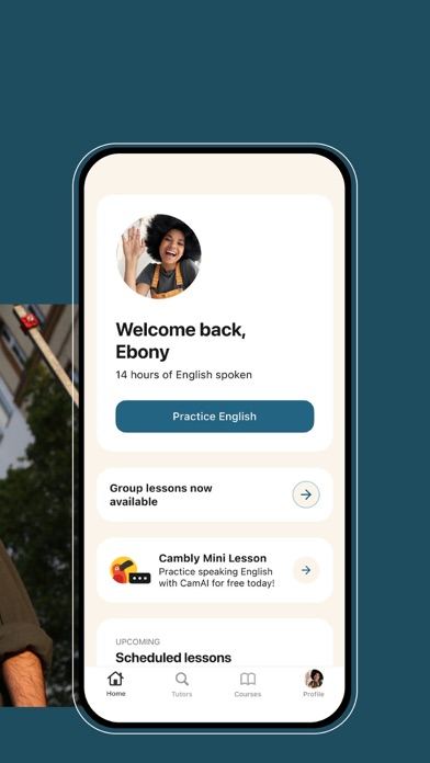 Ảnh chụp màn hình Cambly 1