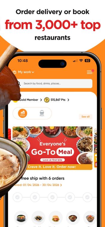 Ảnh chụp màn hình Capichi - Delivery & Booking 2