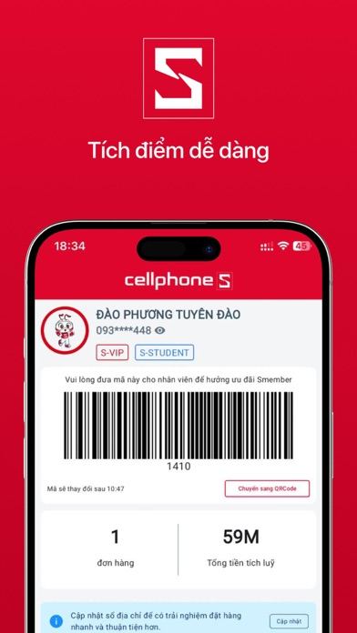 Ảnh chụp màn hình CellphoneS 1