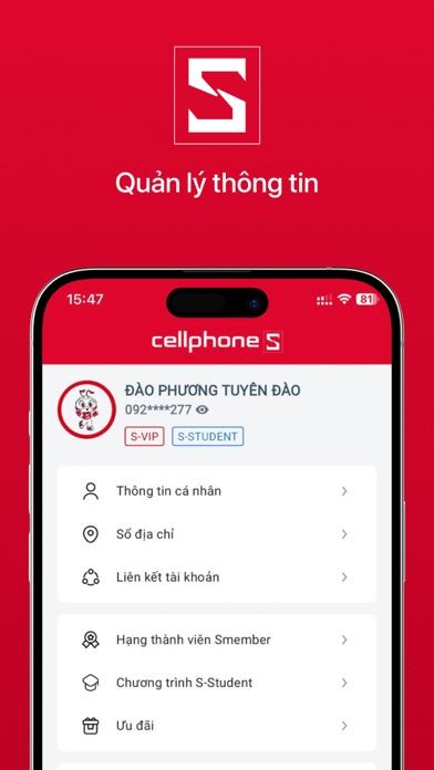 Ảnh chụp màn hình CellphoneS 2