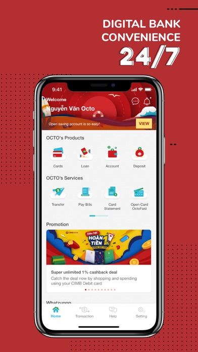 Ảnh chụp màn hình CIMB 1
