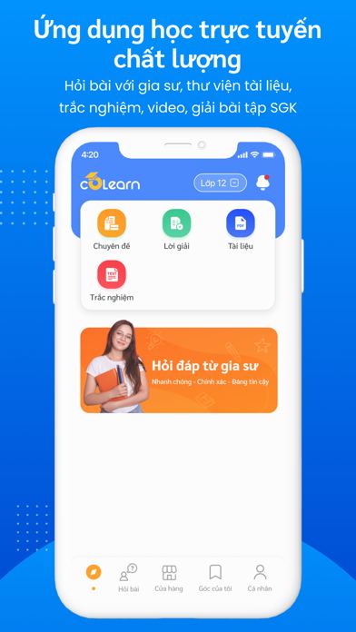 Ảnh chụp màn hình Colearn 1
