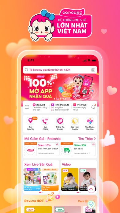 Ảnh chụp màn hình Con Cưng #1 Mẹ và Bé 1