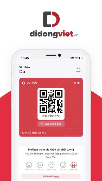 Ảnh chụp màn hình Di Động Việt 1