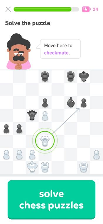 Ảnh chụp màn hình Duolingo: Language & Chess 3