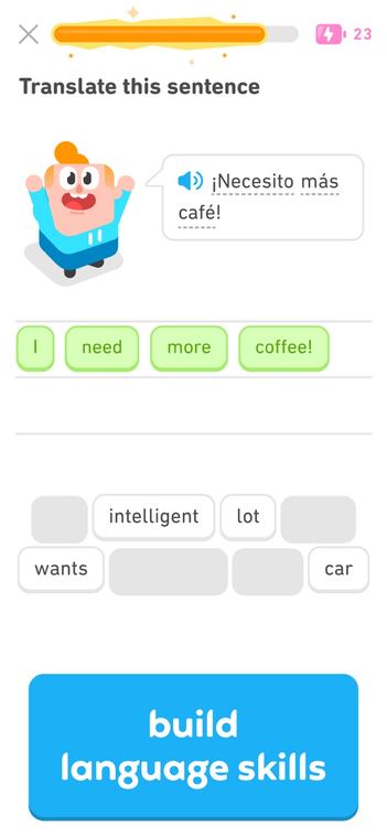 Ảnh chụp màn hình Duolingo: Language & Chess 4