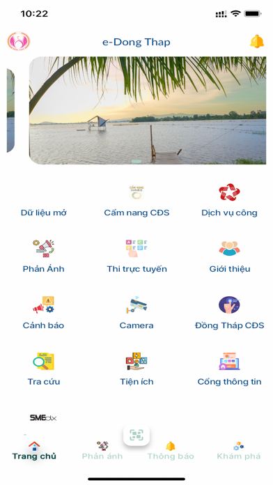 Ảnh chụp màn hình e-Đồng Tháp 1