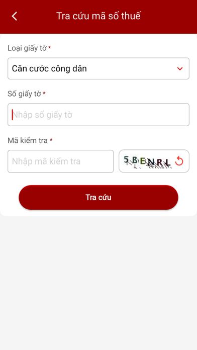 Ảnh chụp màn hình eTax Mobile 2