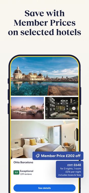 Ảnh chụp màn hình Expedia: Hotels, Flights, Cars 4