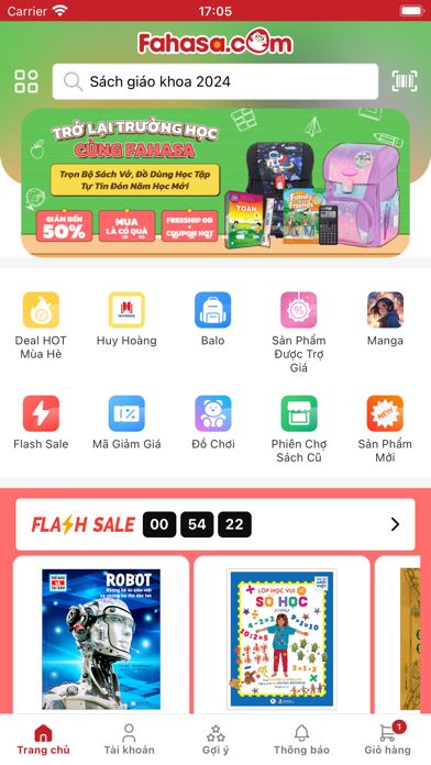 Ảnh chụp màn hình Fahasa Thế giới trong tầm tay 1