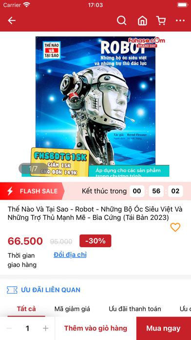 Ảnh chụp màn hình Fahasa Thế giới trong tầm tay 2