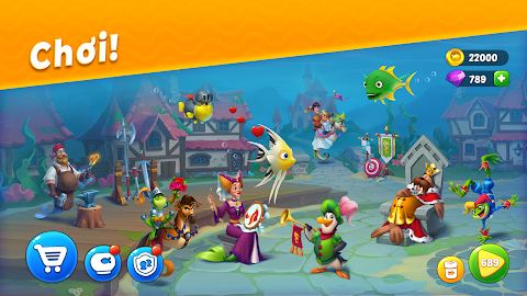 Ảnh chụp màn hình Fishdom 2