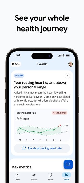 Ảnh chụp màn hình Fitbit 3