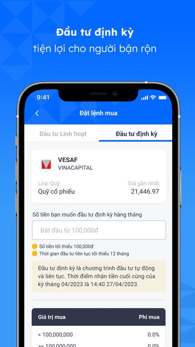 Ảnh chụp màn hình Fmarket - Smart Invest 4