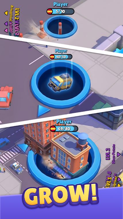 Ảnh chụp màn hình Hole.io 2