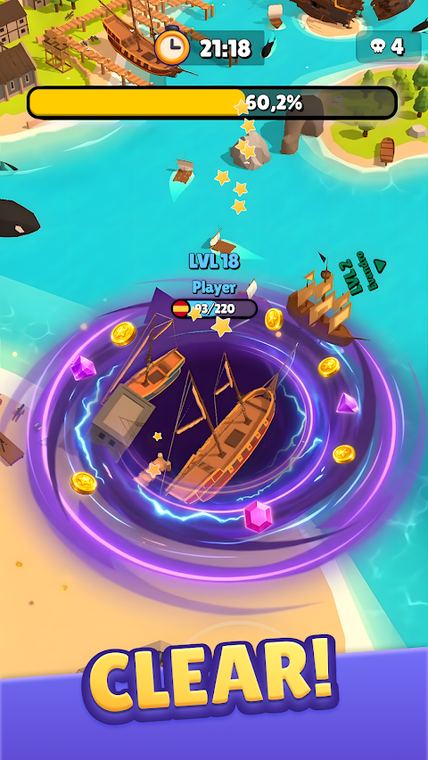 Ảnh chụp màn hình Hole.io 3