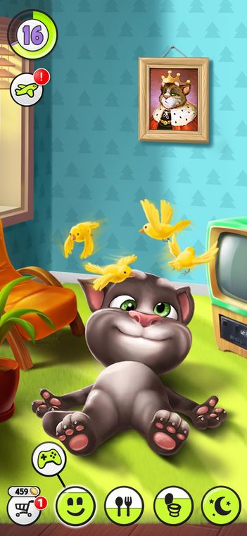 Ảnh chụp màn hình My Talking Tom 1