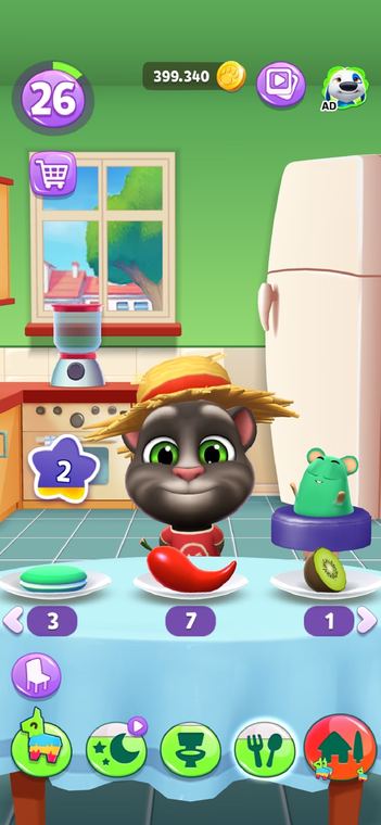 Ảnh chụp màn hình My Talking Tom 2 1