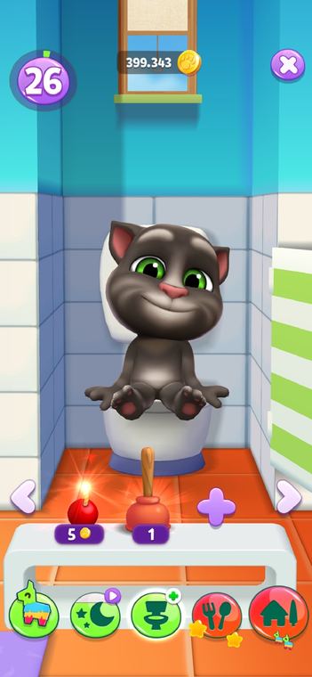 Ảnh chụp màn hình My Talking Tom 2 2