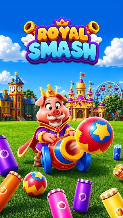 Ảnh chụp màn hình Royal Smash! - Physics Puzzle 1