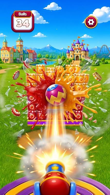 Ảnh chụp màn hình Royal Smash! - Physics Puzzle 3