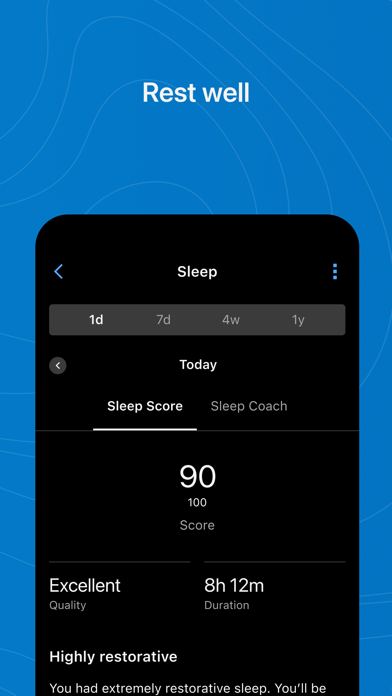 Ảnh chụp màn hình Garmin Connect 2