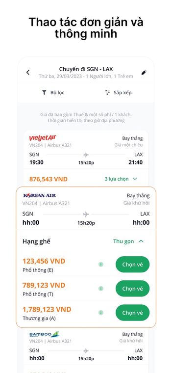 Ảnh chụp màn hình Gotadi: Vé máy bay, Khách sạn 1