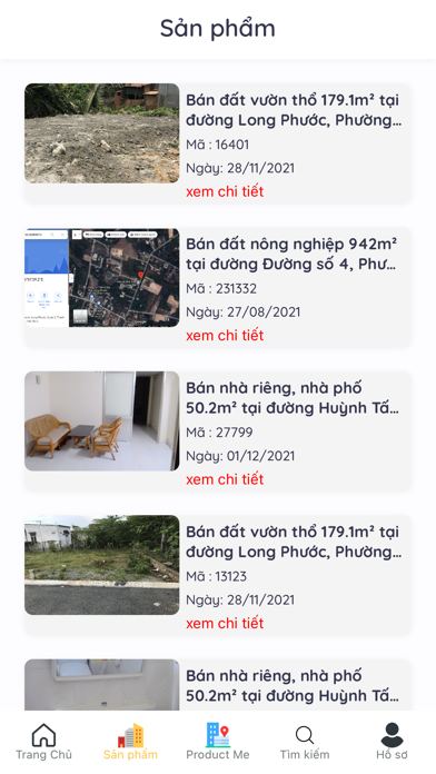 Ảnh chụp màn hình Guland bản đồ quy hoạch VN 2