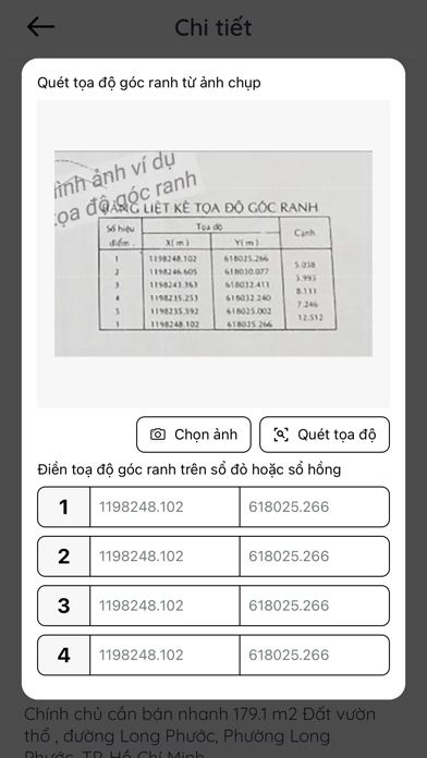 Ảnh chụp màn hình Guland bản đồ quy hoạch VN 4