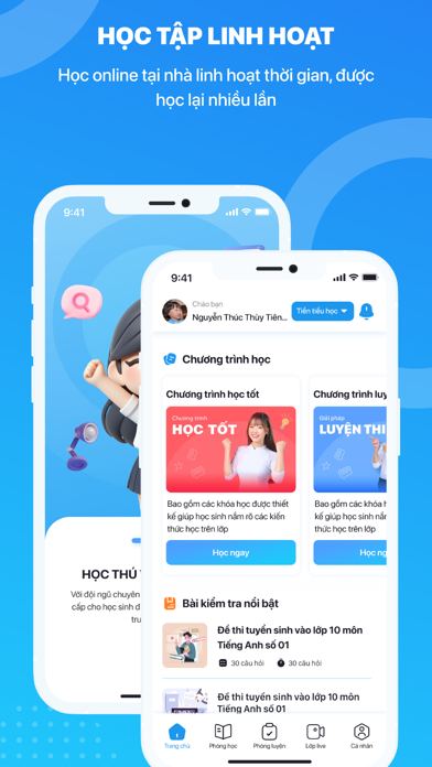 Ảnh chụp màn hình HOCMAI: Học online từ lớp 1-12 3