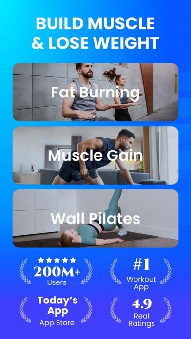 Ảnh chụp màn hình Home Workout - No Equipment 1