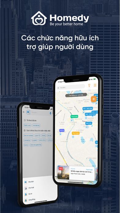Ảnh chụp màn hình Bất động sản Homedy 2