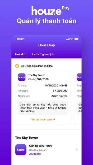 Ảnh chụp màn hình Houze Resident 2
